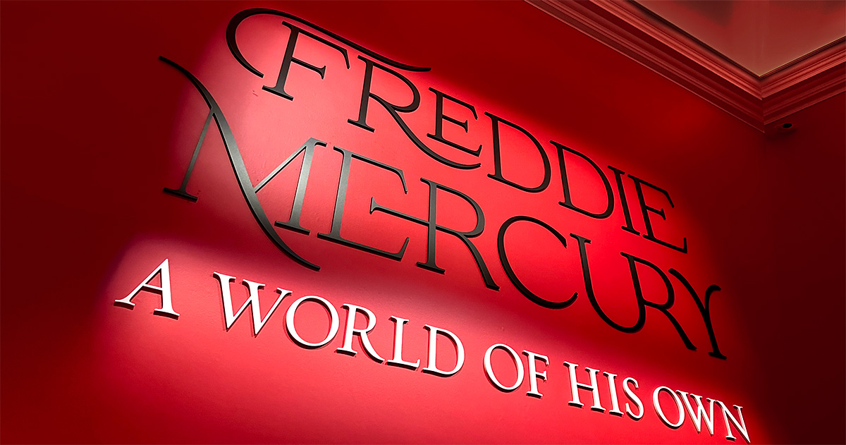 Freddie Mercury Exhibition at Sotheby's London