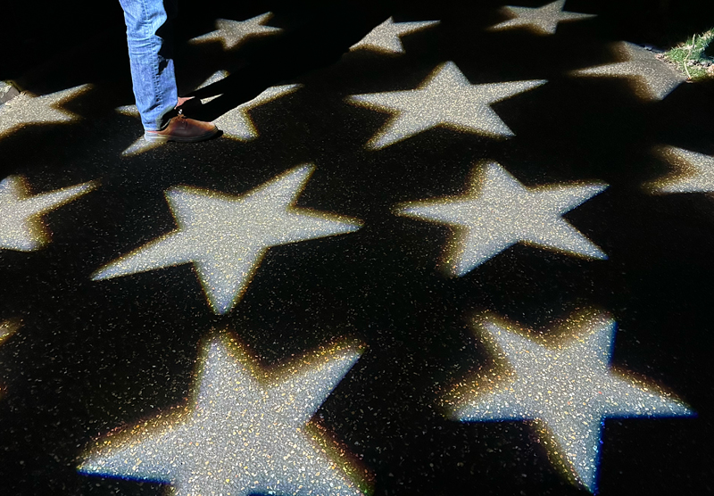 Stars on the ground