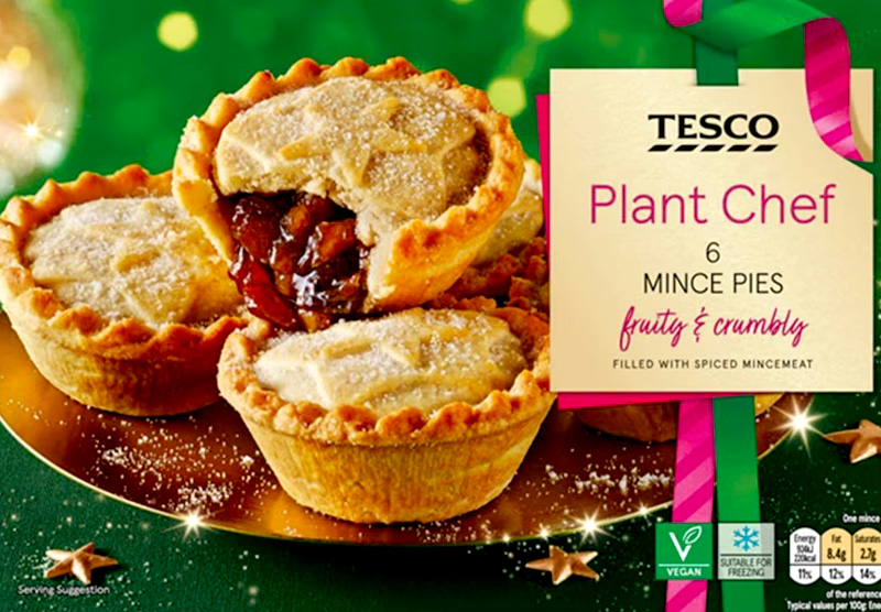 Mince pies by Tesco