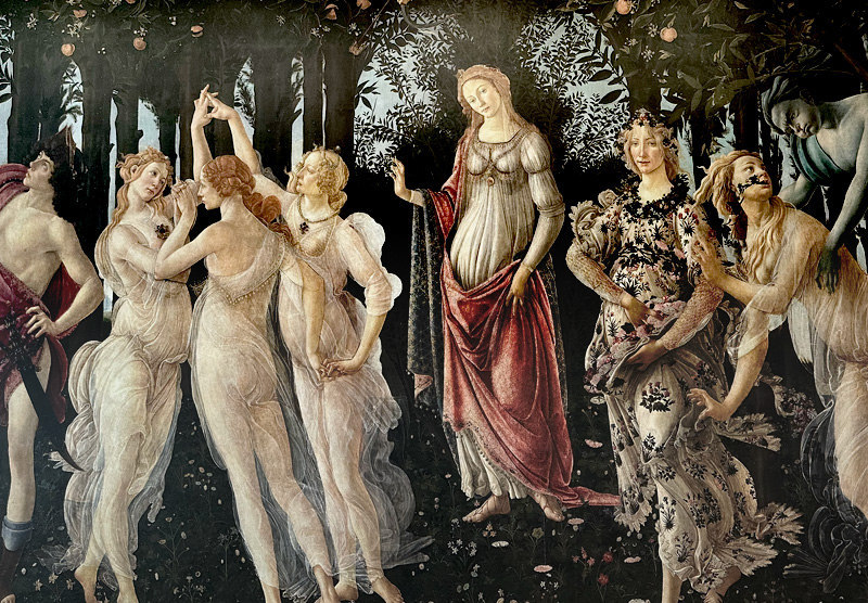 The Primavera by Sandro Botticelli