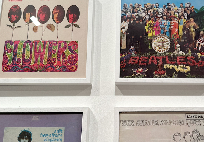 Beatles album covers