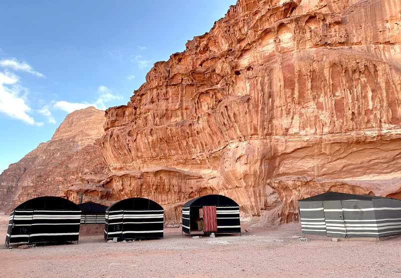 Wadi Rum tents