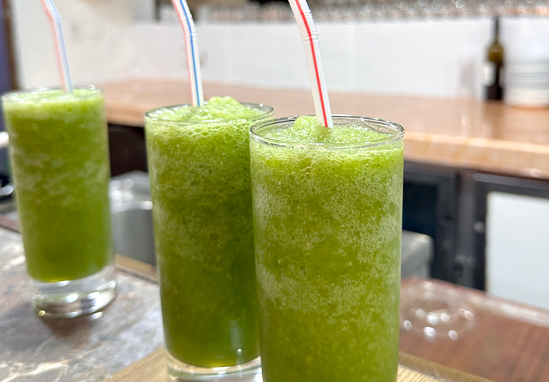 lemon mint juice
