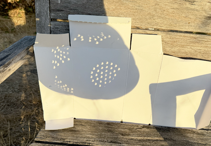 Projection of eclipse 2026