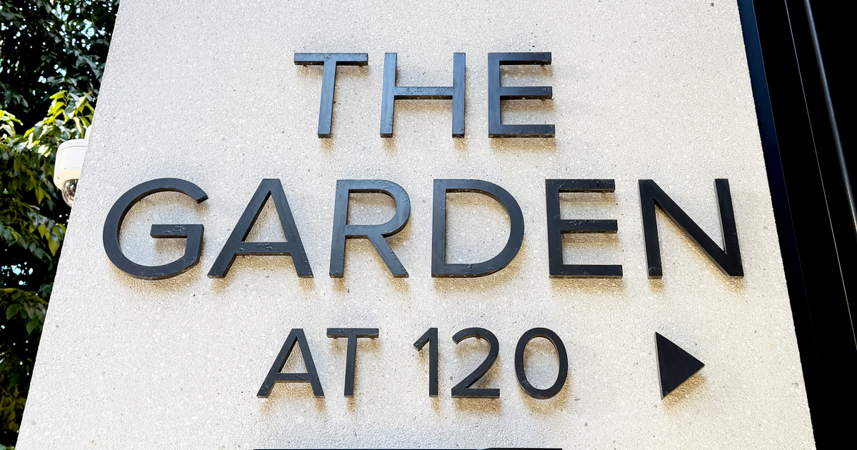 the garden at 120
